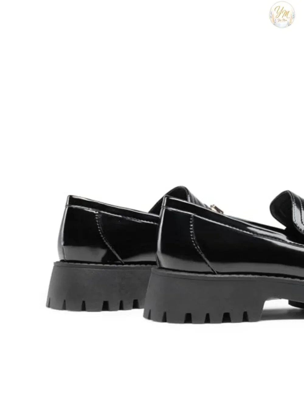Platform Chunky Loafers Slip On Faux Leather Arch Support Dressy Business Shoes